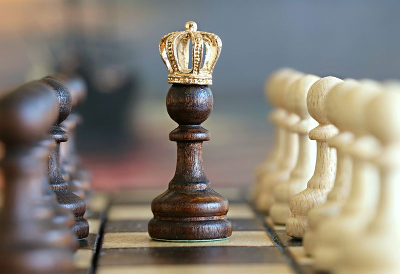 Chess board - strategy and forward thinking